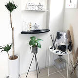 「お家のいろんな場所に自由に置いて☆イケアのサイドテーブル活用例」の画像7