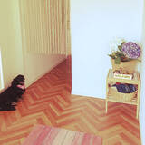 「お家のいろんな場所に自由に置いて☆イケアのサイドテーブル活用例」の画像4