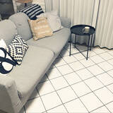 「お家のいろんな場所に自由に置いて☆イケアのサイドテーブル活用例」の画像6