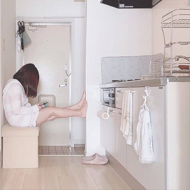 「24ｍ2。スッキリも可愛いもバランスよく取り入れる、私らしいお部屋づくり」 by co.さん