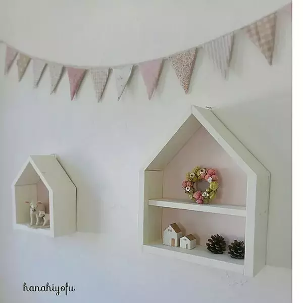 「自分好みの棚を作る！ウォールシェルフのDIYアイデア10選」の画像