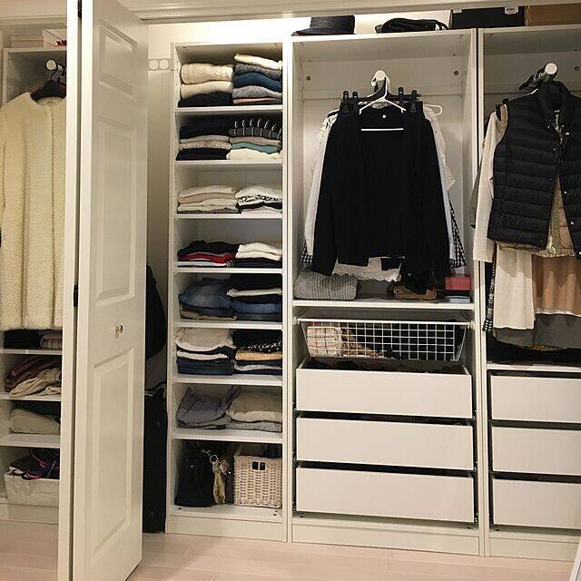 開けるたびに気分があがる♪見せるクローゼットの実例集