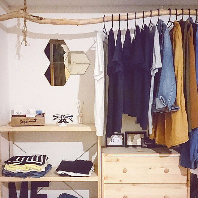 開けるたびに気分があがる♪見せるクローゼットの実例集