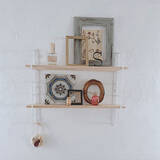 「パーツを組み合わせて好みの雰囲気に☆ラブリコで叶えるDIYシェルフ」の画像5