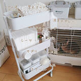 「こんな使い方もできるなんて！キッチンワゴンの便利な活用法」の画像4