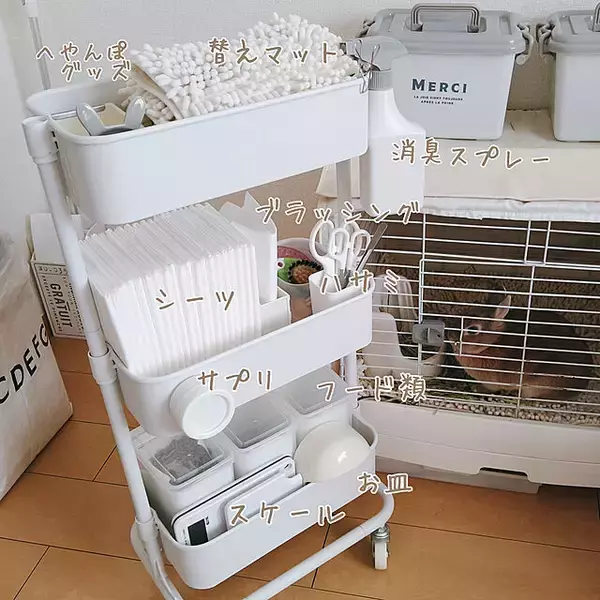 「こんな使い方もできるなんて！キッチンワゴンの便利な活用法」の画像