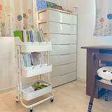 「こんな使い方もできるなんて！キッチンワゴンの便利な活用法」の画像2