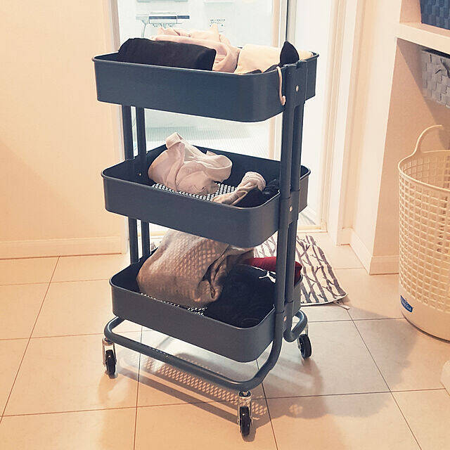 こんな使い方もできるなんて！キッチンワゴンの便利な活用法