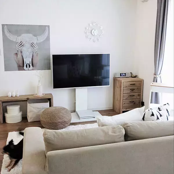 「洗練された大人のくつろぎタイムに☆IKEAのソファーがあるお部屋」の画像