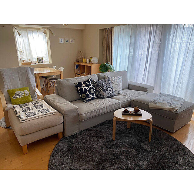 洗練された大人のくつろぎタイムに☆IKEAのソファーがあるお部屋