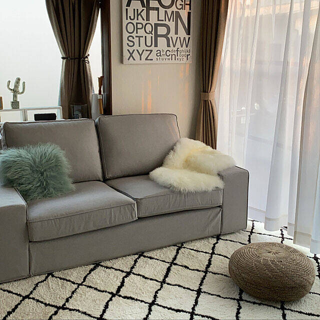 洗練された大人のくつろぎタイムに☆IKEAのソファーがあるお部屋