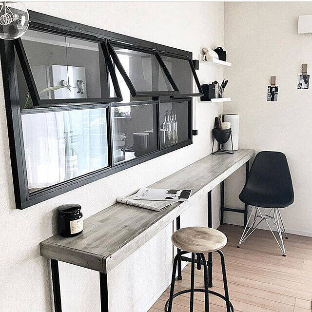 キッチンとリビングを繋ぐ便利スペース！カウンターテーブルのある空間10選