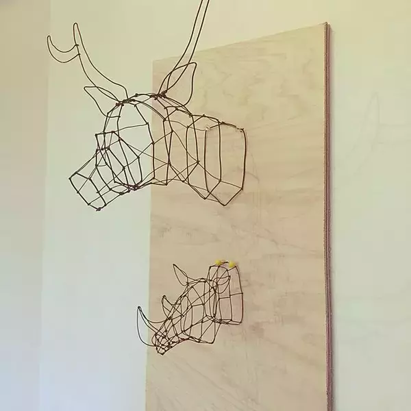 「1本のワイヤーから広がる無限の可能性♪ワイヤークラフト作品とその魅力」の画像