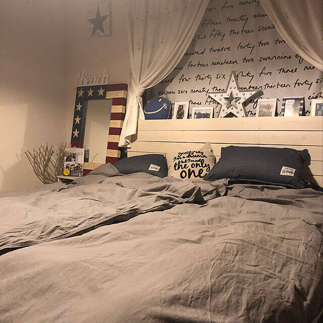 心地よい空間で眠りにつきたい♡ヘッドボードDIYの実例集