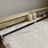 「心地よい空間で眠りにつきたい♡ヘッドボードDIYの実例集」の画像8