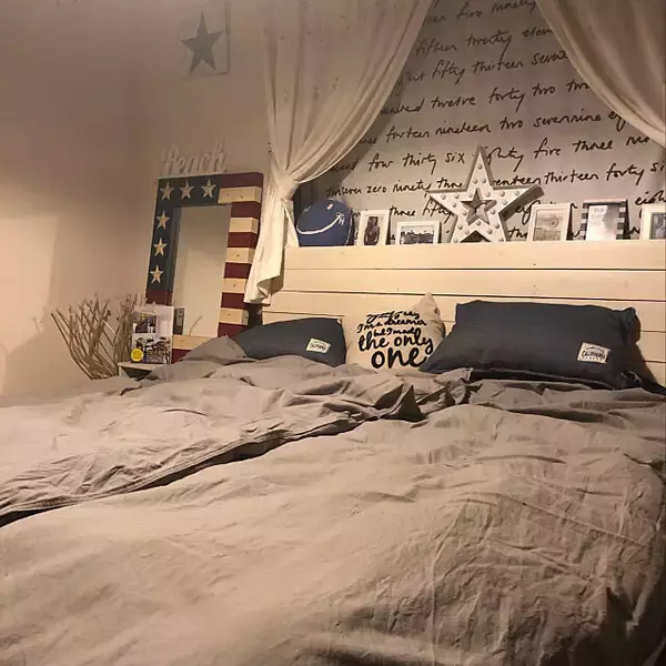 心地よい空間で眠りにつきたい♡ヘッドボードDIYの実例集