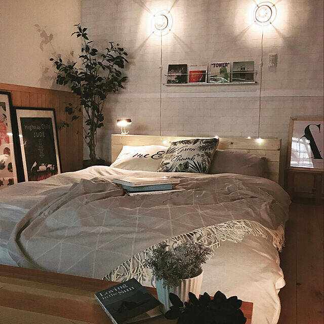 心地よい空間で眠りにつきたい♡ヘッドボードDIYの実例集