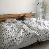 「心地よい空間で眠りにつきたい♡ヘッドボードDIYの実例集」の画像9