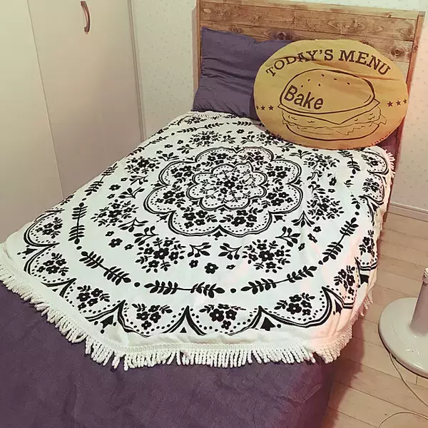 「心地よい空間で眠りにつきたい♡ヘッドボードDIYの実例集」の画像