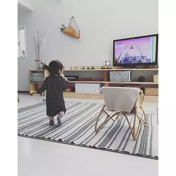 「広々ゆったり掃除も楽ちん♪ソファなしリビングで快適生活」の画像