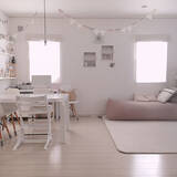 「広々ゆったり掃除も楽ちん♪ソファなしリビングで快適生活」の画像1