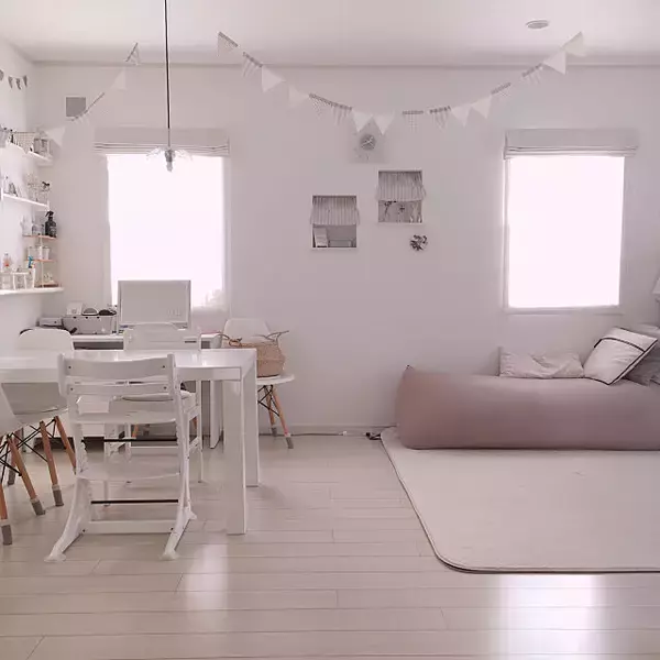 広々ゆったり掃除も楽ちん♪ソファなしリビングで快適生活