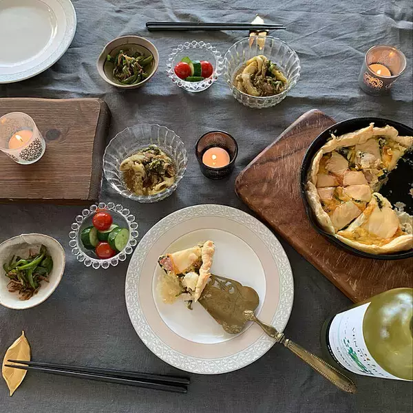 「おうち時間をさらに充実させる♡居酒屋風&レストラン風のテーブルコーデ」の画像