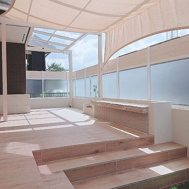 快適なアウトドアリビングに☆タイルデッキを取り入れる魅力＆活用実例集