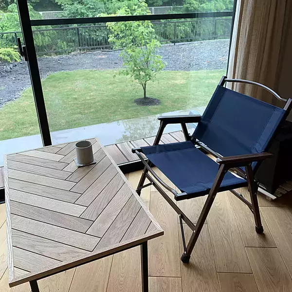 「家の中でも大活躍☆インテリアにマッチするアウトドアチェア」の画像