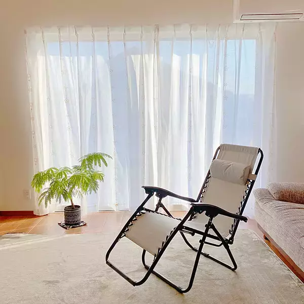 「家の中でも大活躍☆インテリアにマッチするアウトドアチェア」の画像