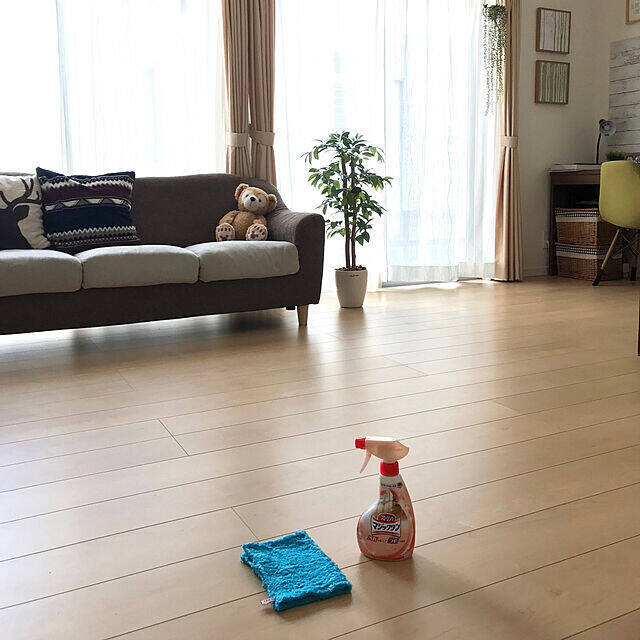 気持ちいいお部屋作りには欠かせない☆床がサラサラになるお掃除法