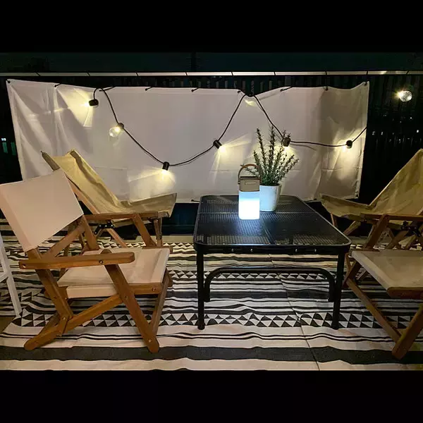 「出かけなくてもアウトドア気分♪おうちキャンプの実例10選」の画像