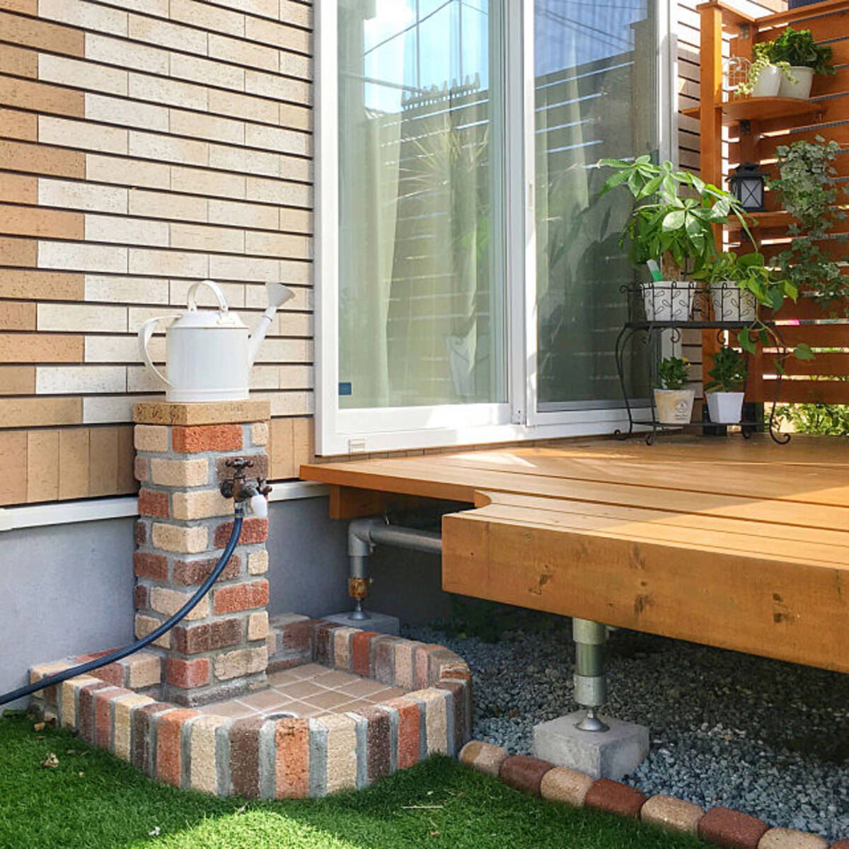 お家の外でも自由に楽しむ アイデア満載の立水栓diy実例10選 21年9月19日 エキサイトニュース