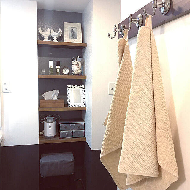 3つのタイプ別に見る☆使いやすくを叶えるタオル掛けのDIY実例