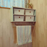 「3つのタイプ別に見る☆使いやすくを叶えるタオル掛けのDIY実例」の画像10