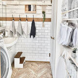 「3つのタイプ別に見る☆使いやすくを叶えるタオル掛けのDIY実例」の画像7