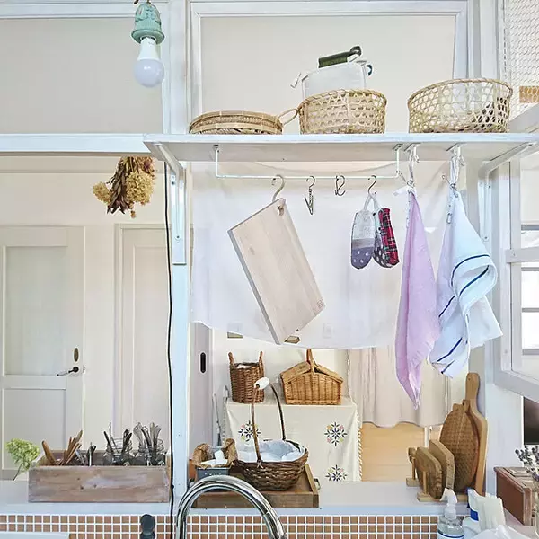 「3つのタイプ別に見る☆使いやすくを叶えるタオル掛けのDIY実例」の画像