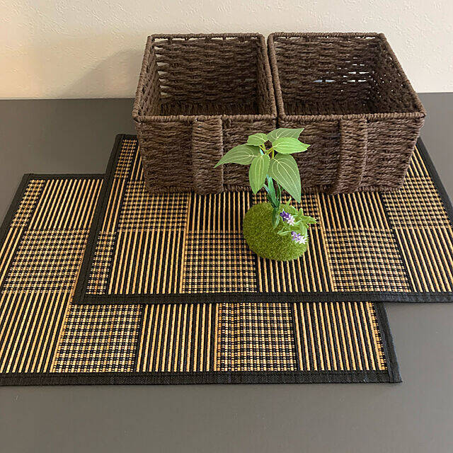 テーブルコーディネートを好みのスタイルに導く♪100均のランチョンマット