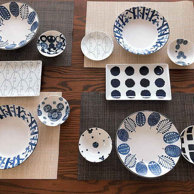 テーブルコーディネートを好みのスタイルに導く♪100均のランチョンマット