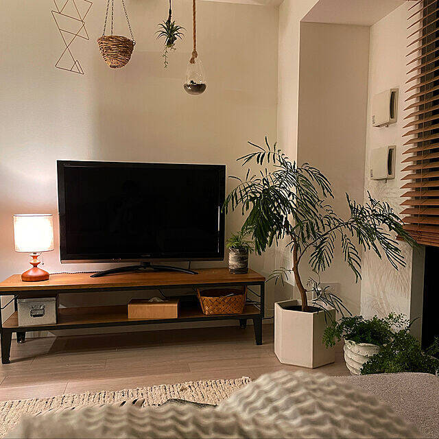 都会らしさと癒しの共演♡ナチュラルモダンのリビング10選