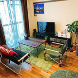 「ナチュラルに仕上がるおすすめアイテム♡アウトドアチェアのあるお部屋」の画像5