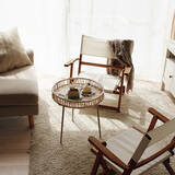 「ナチュラルに仕上がるおすすめアイテム♡アウトドアチェアのあるお部屋」の画像1