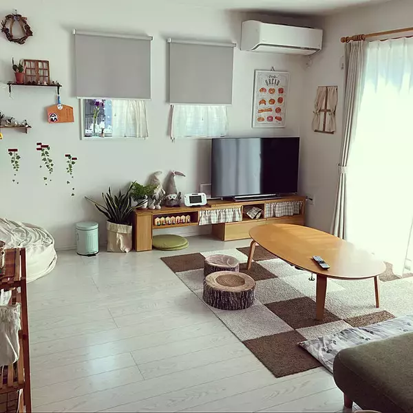 「ナチュラルカフェスタイルに溶け込む、気楽に気の利いた収納」 by chunpinaさん