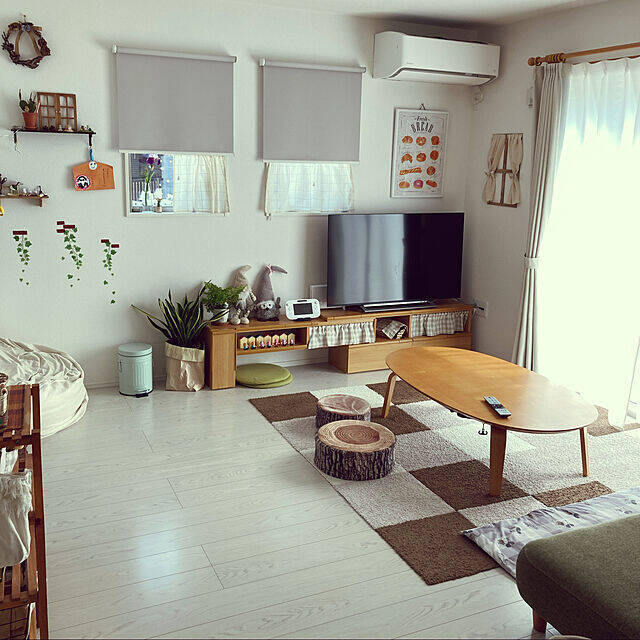 「ナチュラルカフェスタイルに溶け込む、気楽に気の利いた収納」 by chunpinaさん