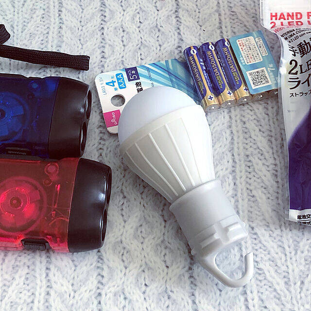安全のために用意したい☆100円ショップでそろう防災グッズ