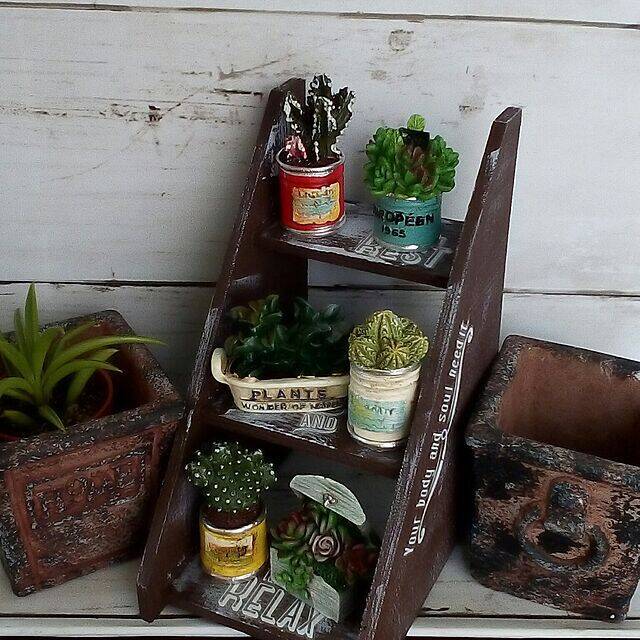 小ささに胸キュン♡セリアのミニチュアアイテムで作るディスプレイ集