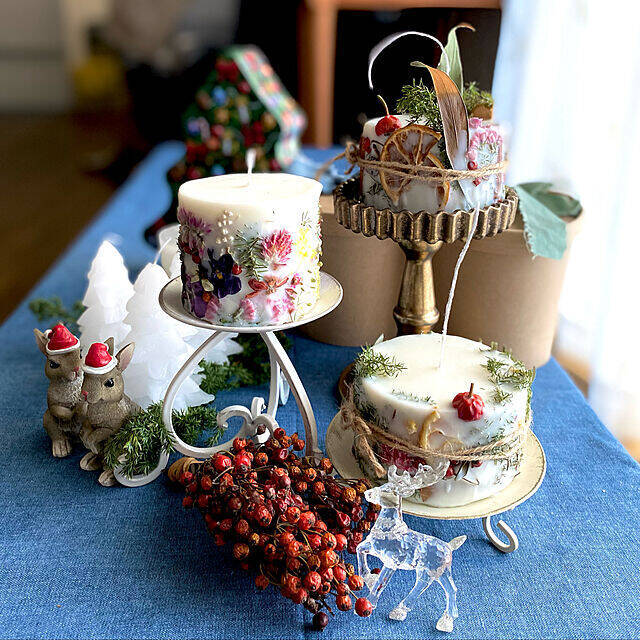 簡単に作れて、癒されるインテリア雑貨。手作りキャンドルのある暮らし