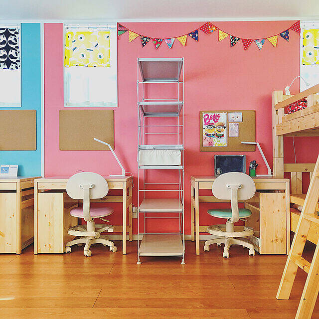 子ども部屋にもワークスペースにも☆長く使える無印良品の木製デスク