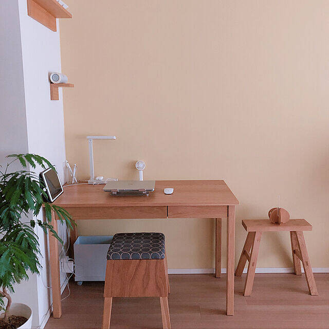 子ども部屋にもワークスペースにも☆長く使える無印良品の木製デスク