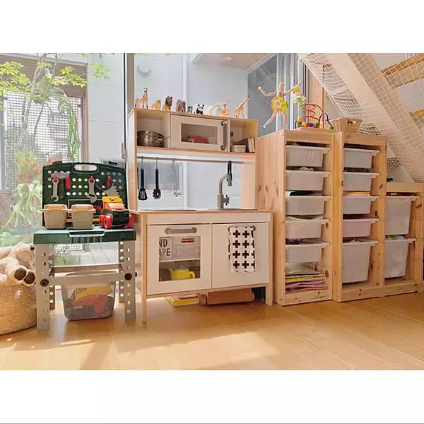 「整理収納のマストアイテム☆IKEAのトロファストの魅力」の画像